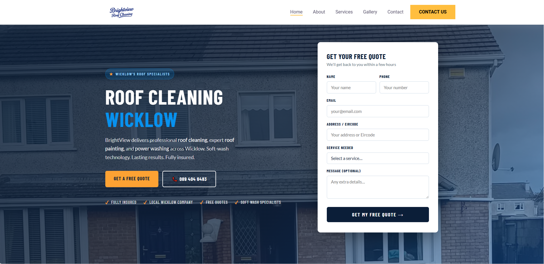 Web design project