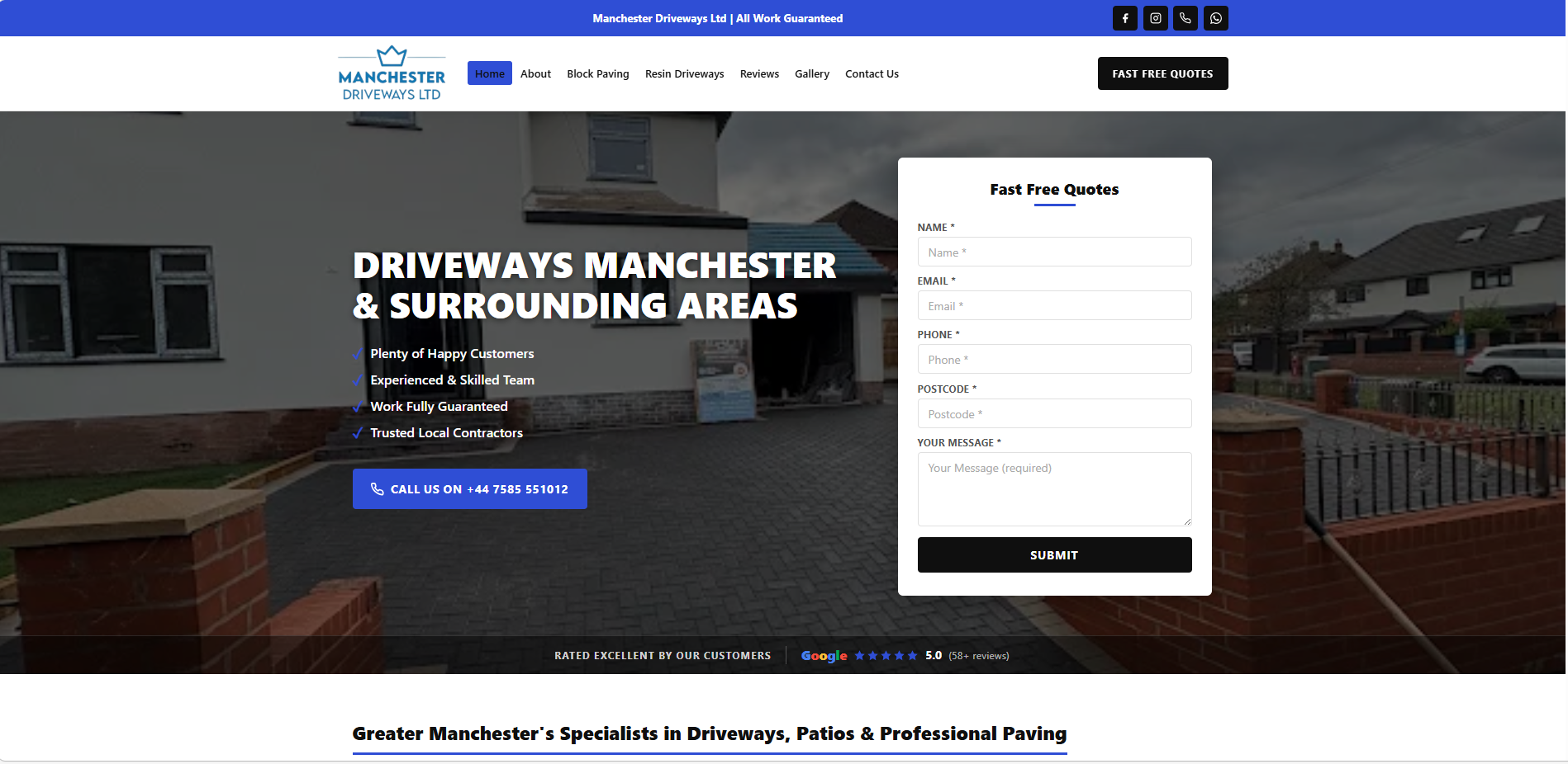 MossPro website screenshot